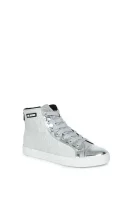 Sneakers Love Moschino srebrna