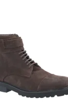 Kožni cipele NIMO NICO Strellson smeđa