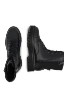 Kožni cipele Versace Jeans Couture crna