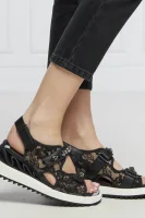 Kožni sandale Le Silla crna