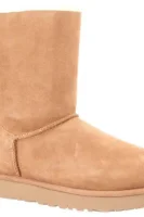 Kožni čizme za snjeg Bailey Bow II | s dodatkom vune UGG 	camel	