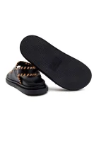 Kožni sandale Alohas crna