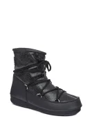 Snow boots  W.E Low Glitter Moon Boot crna