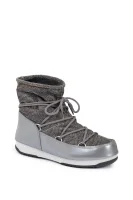 Snow boots W.E Low Lurex Moon Boot srebrna