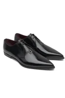 Kožni derby cipele Dolce & Gabbana crna