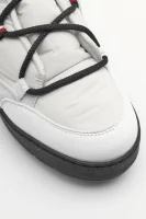 Čizme za snjeg s dodatkom kože Tommy Hilfiger bijela