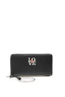 Love Frame Wallet Love Moschino crna