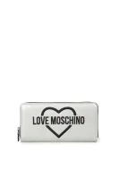Wallet Love Moschino srebrna