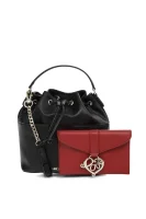 2in1 Love Charms Bucket Bag Love Moschino crna
