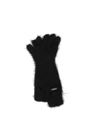 Gloves logo Liu Jo Sport crna