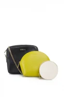 Primavera messenger bag + cosmetic bag Furla crna