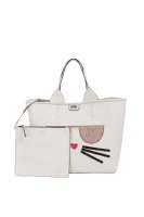Shopper Bag Karl Lagerfeld svijetloružičasta