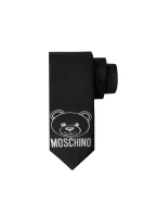 Svilen kravata Moschino crna