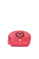 Cosmetic bag Love Moschino crvena