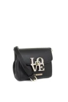 Love-Lock messenger bag Love Moschino crna