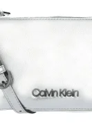 Poštarska torba Calvin Klein srebrna