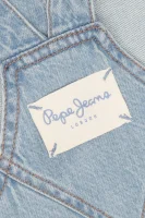 Haljina CHICAGO PINAFORE | denim Pepe Jeans London svijetloplava