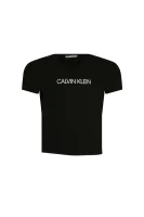 T-shirt INSTITUTIONAL | Regular Fit CALVIN KLEIN JEANS crna
