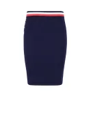 Suknja iconic logo Tommy Hilfiger modra