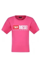 T-shirt TJACKYD | Regular Fit Diesel ružičasta