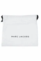 Kožna poštarska torba Snapshot Marc Jacobs svijetloružičasta