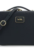 Kožna torbica za pojas / poštarska torba Alie Coach crna