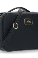 Kožna torbica za pojas / poštarska torba Alie Coach crna