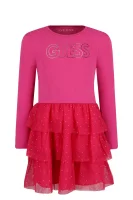 Haljina Guess ružičasta