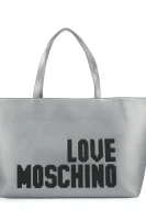 Shopper torba Love Moschino srebrna