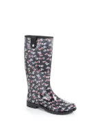 I Love Printing 3 Rain boots Love Moschino crna