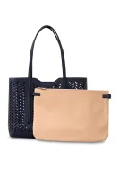 Shopper torba + torbica za sitnice Taylor BOSS BLACK modra