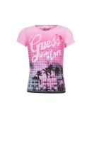 T-shirt Guess ružičasta