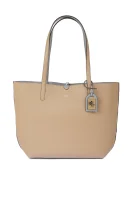 Two-sided shopper bag + Olivia organizer LAUREN RALPH LAUREN boja pjeska