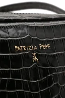 Poštarska torba BORSA Patrizia Pepe crna