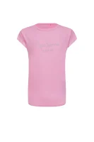 T-shirt Nuria | Loose fit Pepe Jeans London ružičasta