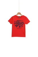 Logo T-shirt Tommy Hilfiger crvena