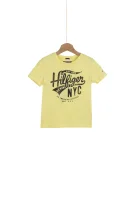Logo T-shirt Tommy Hilfiger žuta