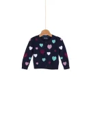 Hearts mini Sweater Tommy Hilfiger modra