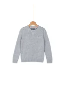 Basic sweater Tommy Hilfiger siva