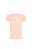 T-shirt HANA GLITTER | Regular Fit Pepe Jeans London ružičasta