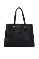 Shopper bag Dis.4 Versace Jeans crna