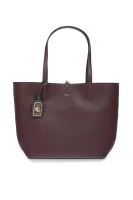 Double sided Shopper bag + organizer Olivia LAUREN RALPH LAUREN bordo