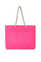 Torba za plažu Guess ružičasta