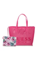 Shopper torba + rokovnik Guess ružičasta