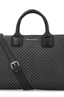 Kovčeg torba Karl Lagerfeld crna
