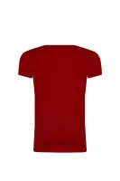 T-shirt HANA GLITTER | Regular Fit Pepe Jeans London crvena