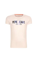 T-shirt HOLLY | Regular Fit Pepe Jeans London svijetloružičasta