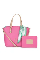 Shopper Bag Trussardi ružičasta