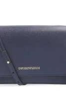 Poštarska torba/torbica Emporio Armani modra