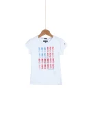 Flag Mini T-shirt Tommy Hilfiger bijela